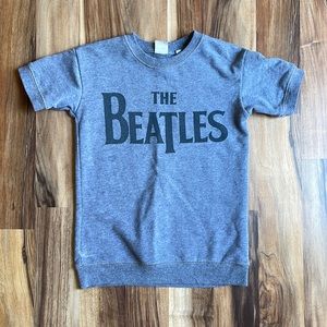 Junk Food Clothing Vintage The Beetles Fleece Short Sleeve Size XL 11/12